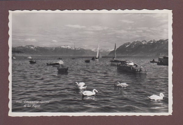LAUSANNE - Ouchy - Vue sur le lac Léman
