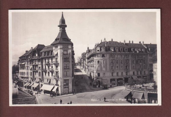 LAUSANNE - Place Chauderon - Avenue de France