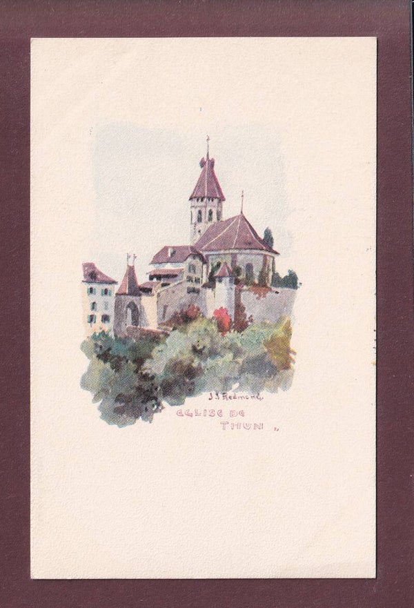 THUN - Eglise / Kirche - Vouga