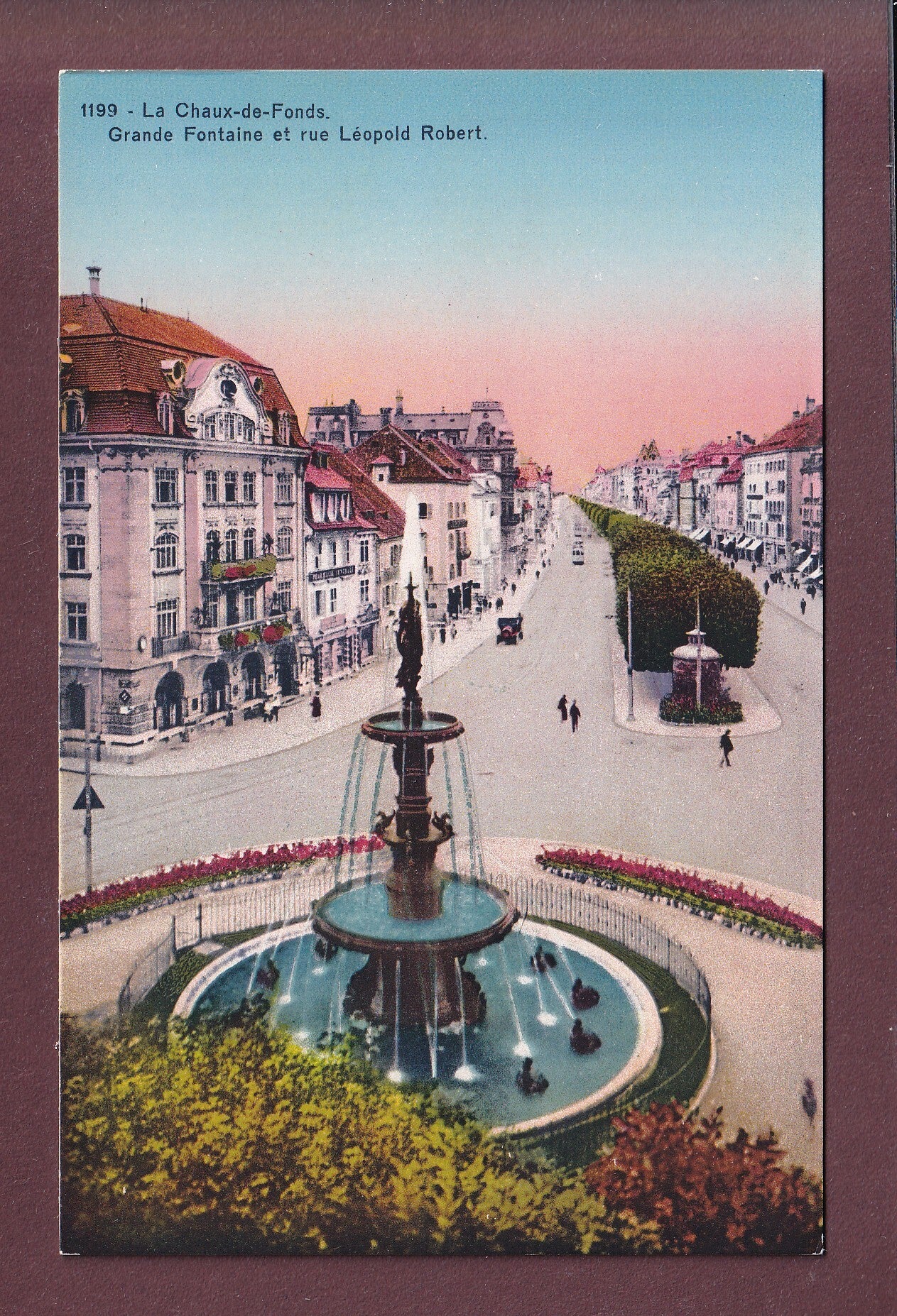 LA CHAUX-DE-FONDS - Grande Fontaine