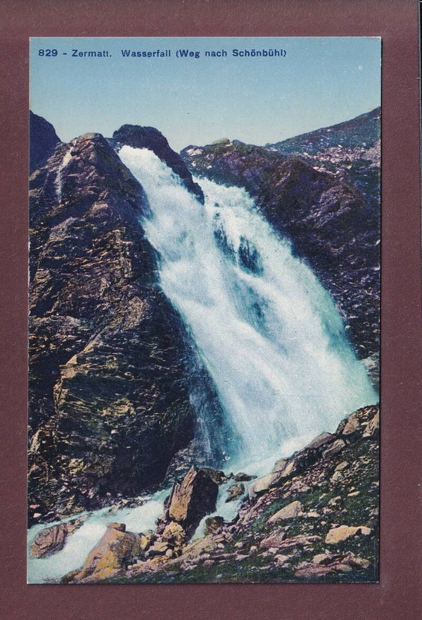 Zermatt - WASSERFALL (Weg nach Schönbühl)