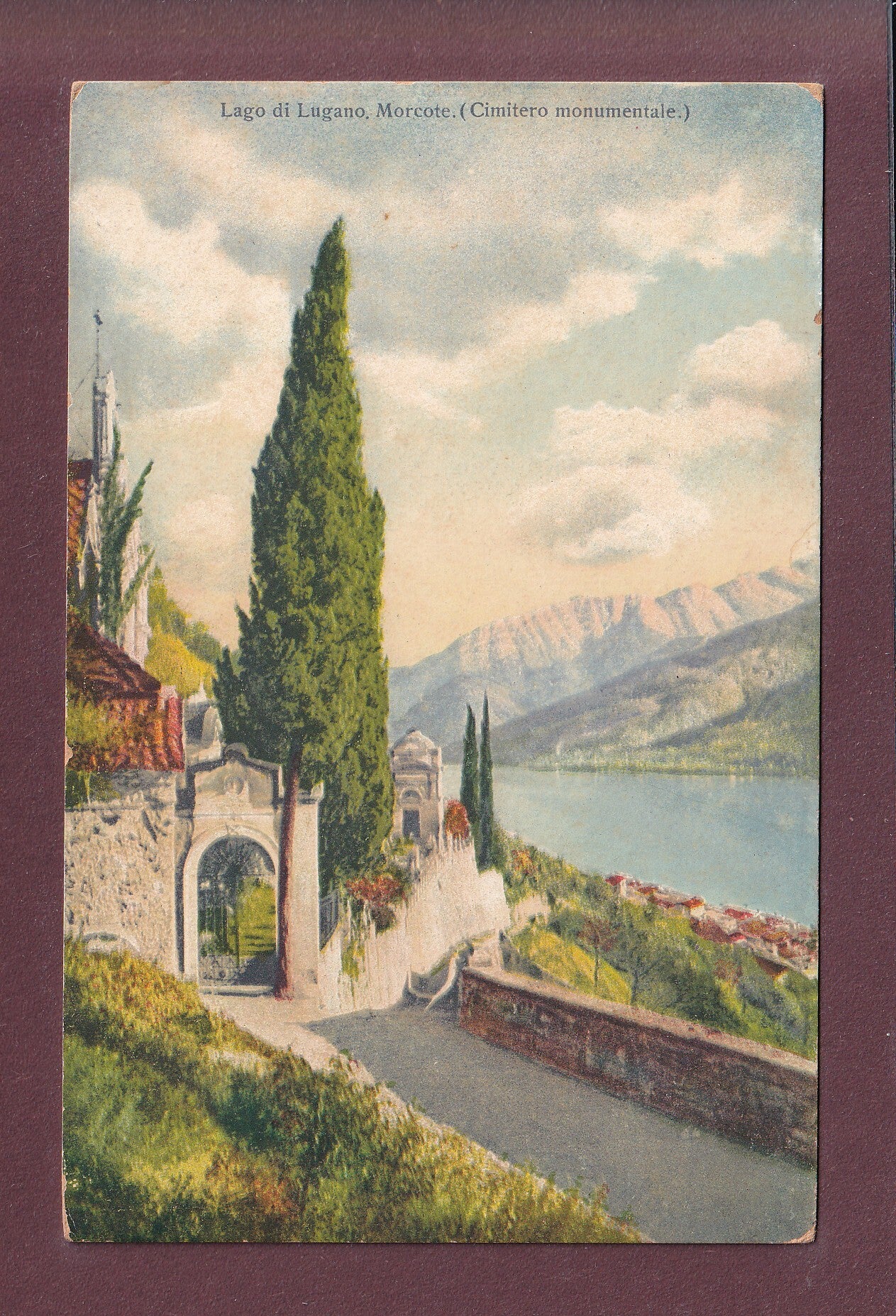 MORCOTE - Cimitero monumentale