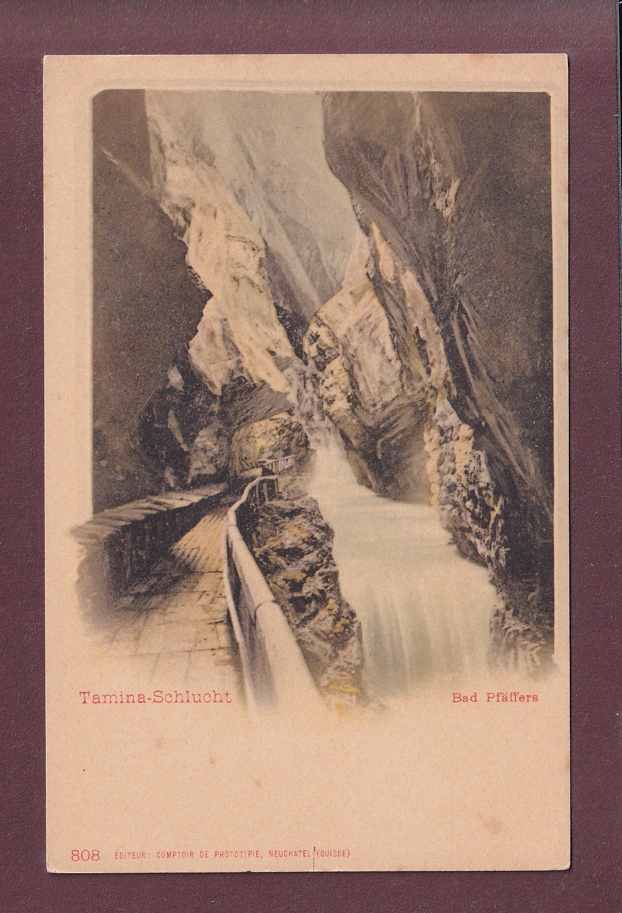 Bad Pfäffers - TAMINA-SCHLUCHT - CPN