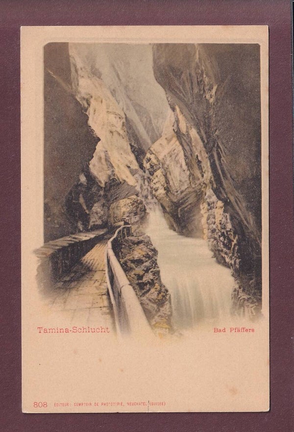 Bad Pfäffers - TAMINA-SCHLUCHT - CPN