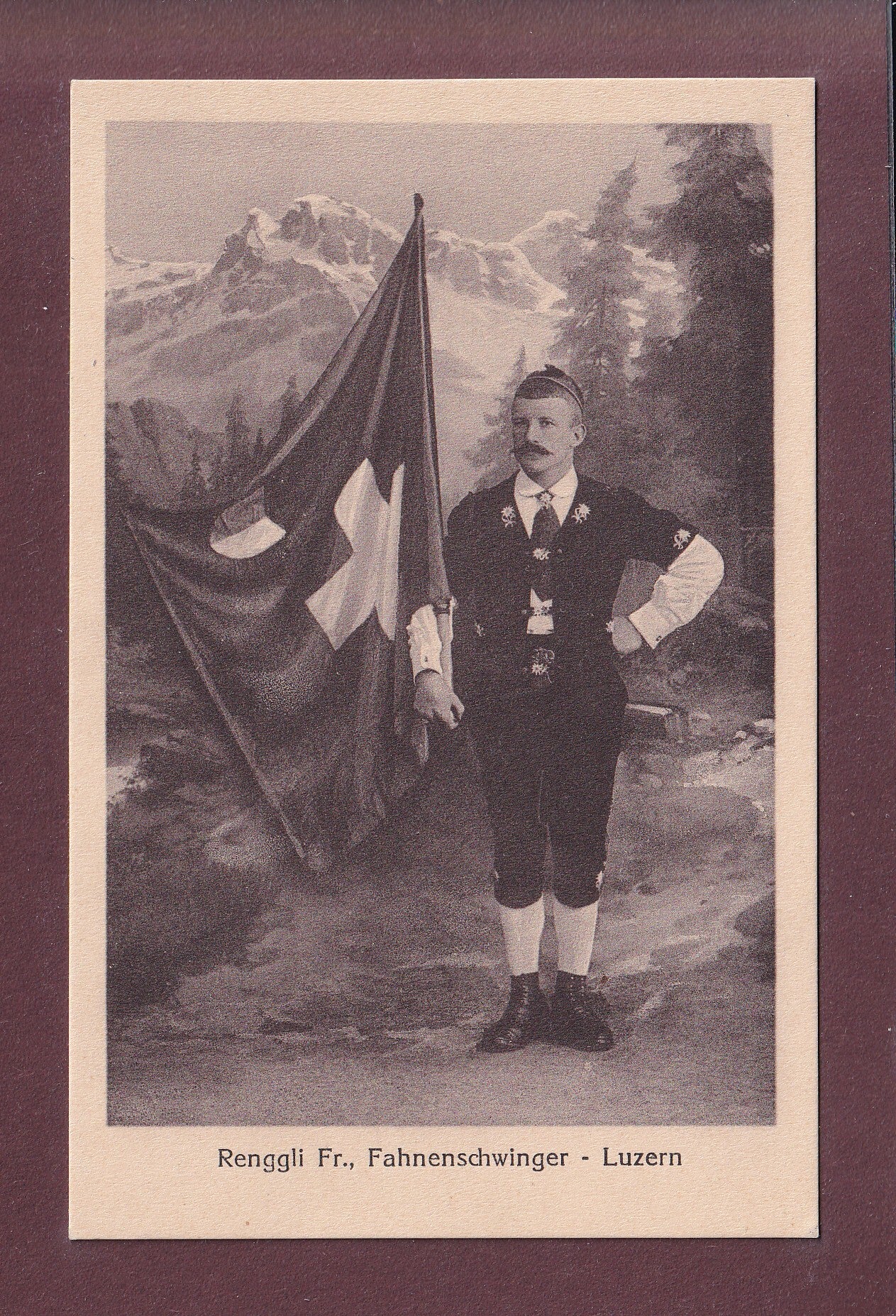 Luzern - FAHNENSCHWINGER Fr. Renggli
