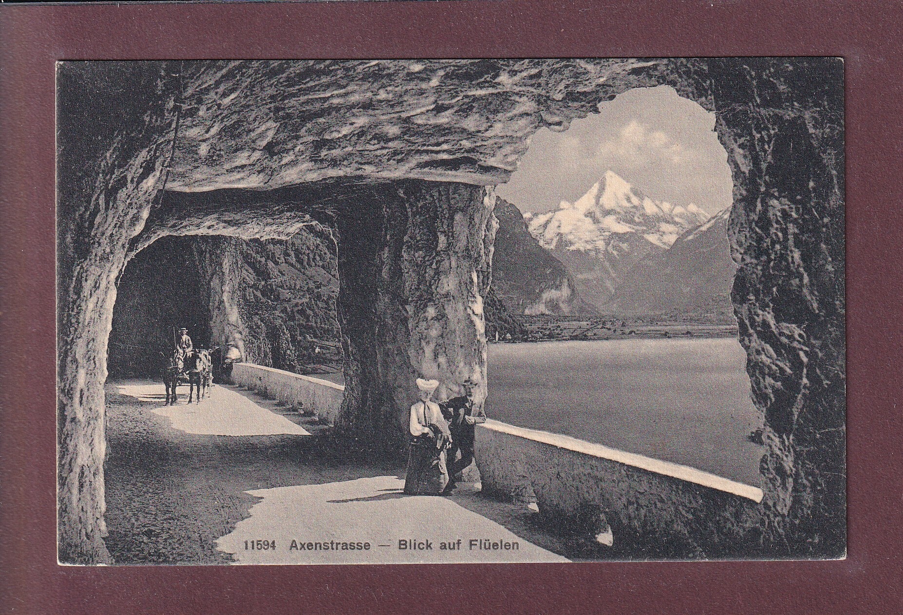 AXENSTRASSE - Kutsche - Leute