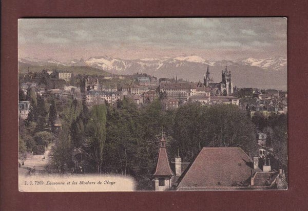 LAUSANNE et les Alpes de Savoie