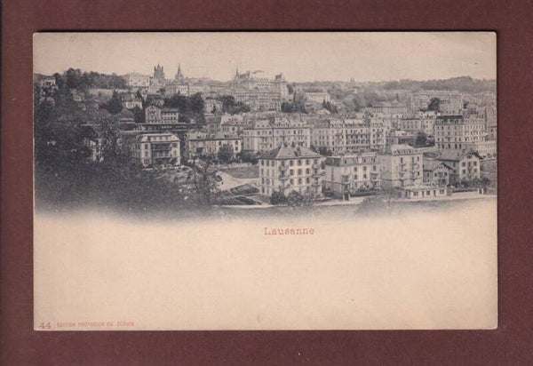 LAUSANNE - Vue prise de Montriond