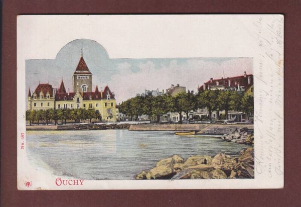 LAUSANNE - Ouchy - Château - 1902