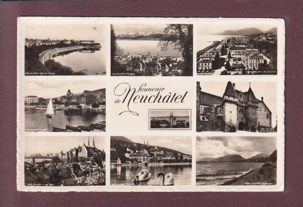 Souvenir de NEUCHÂTEL - 9 images