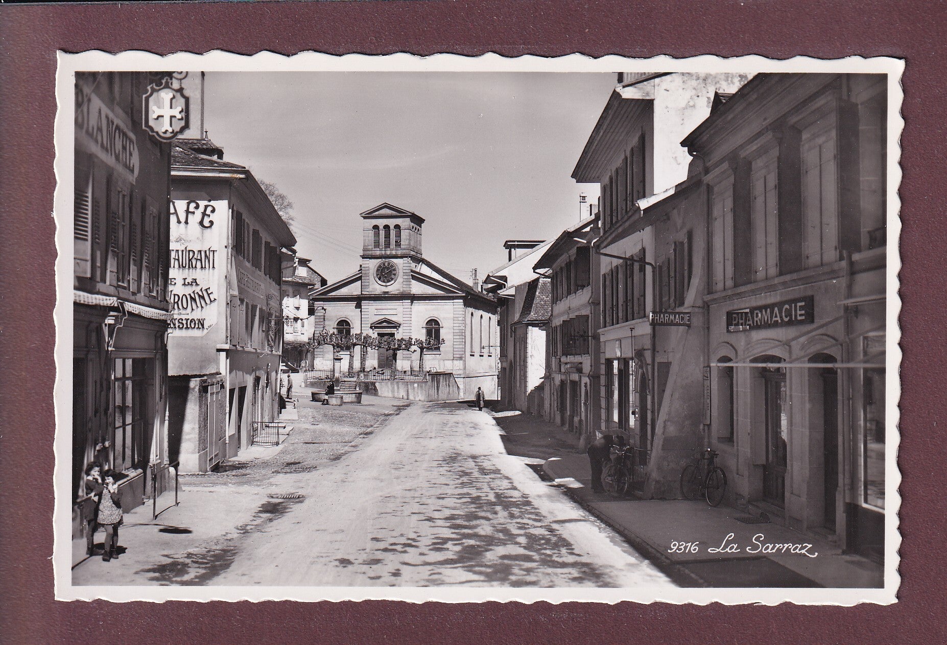 LA SARRAZ - Grand Rue - Temple