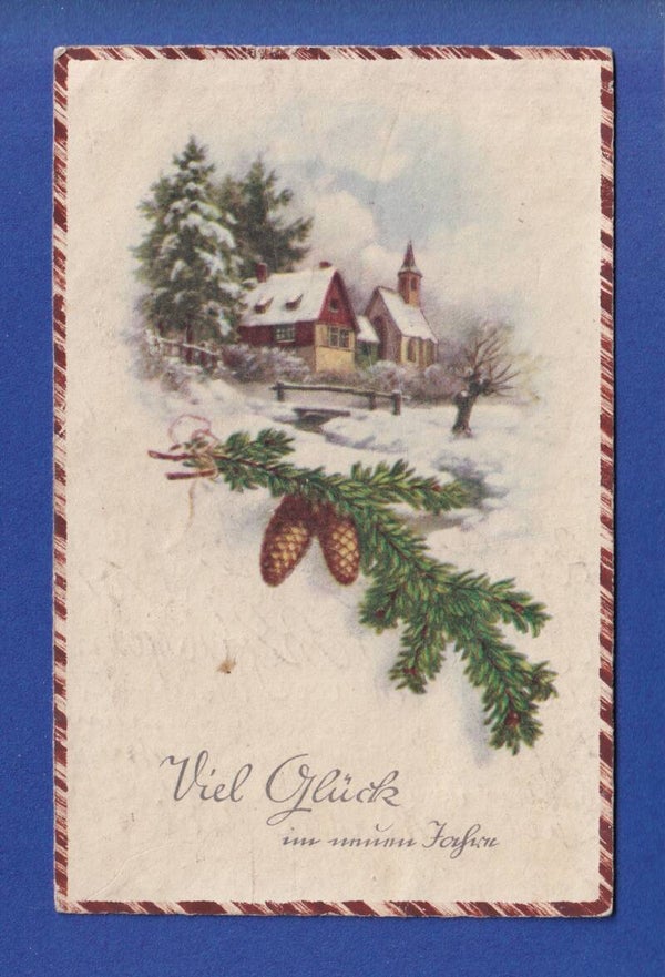 NEUJAHR - Landschaft - Schnee - 1936