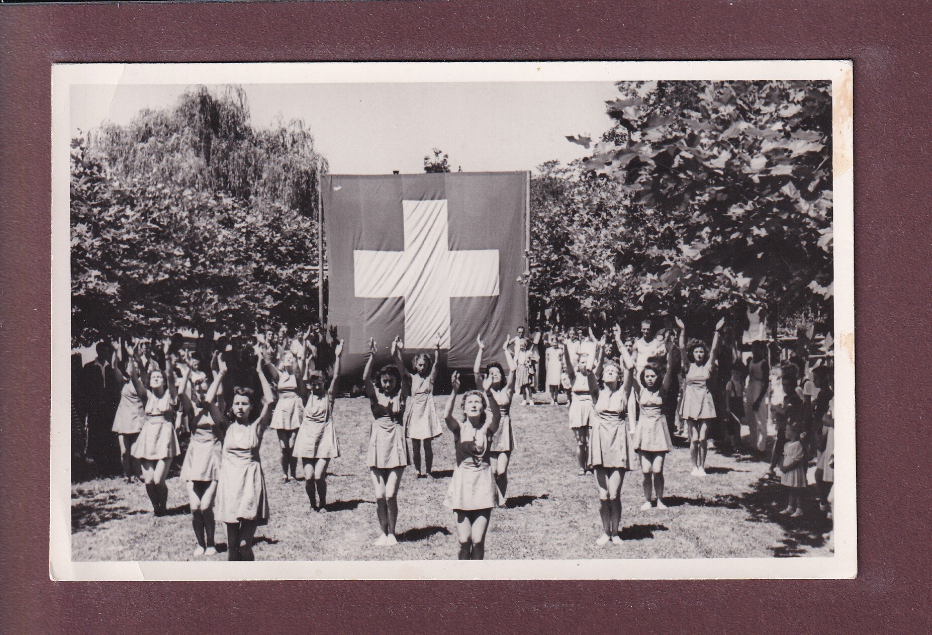 Photo Grau Zug - TURNFEST // leicht gefaltet //