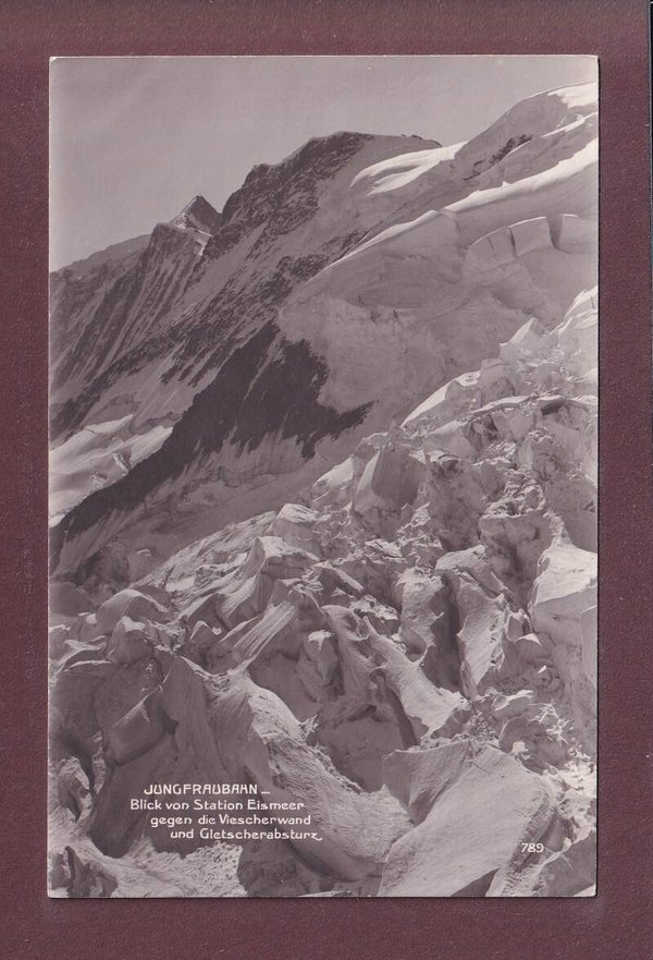 Jungfraubahn - VIESCHERWAND - Gletscherabstrurz