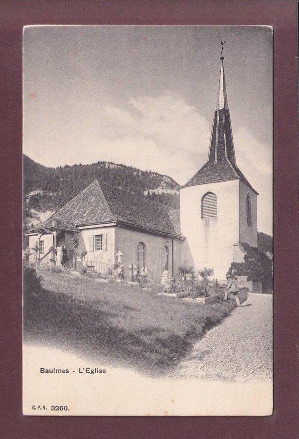 BAULMES - L'Eglise - CPN