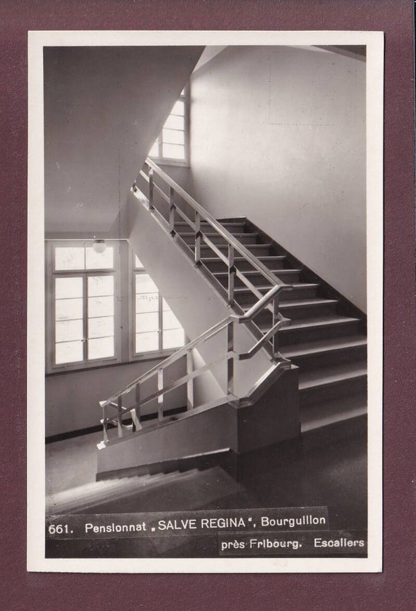 BOURGUILLON - Pensionnat Salve Regina - Escaliers