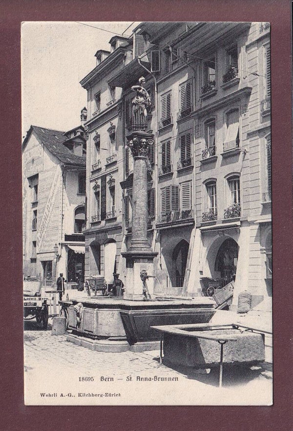 BERN - St. Anna-Brunnen