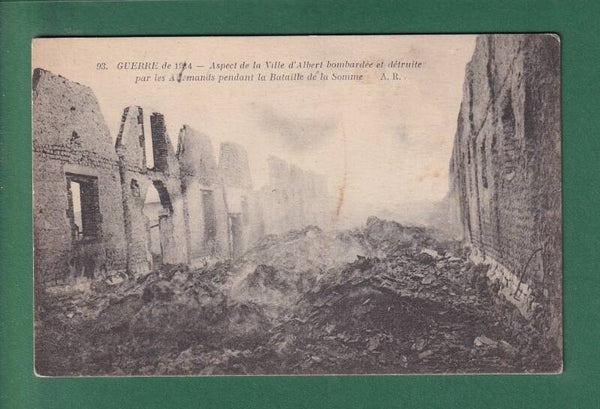ALBERT Bombardée 1914