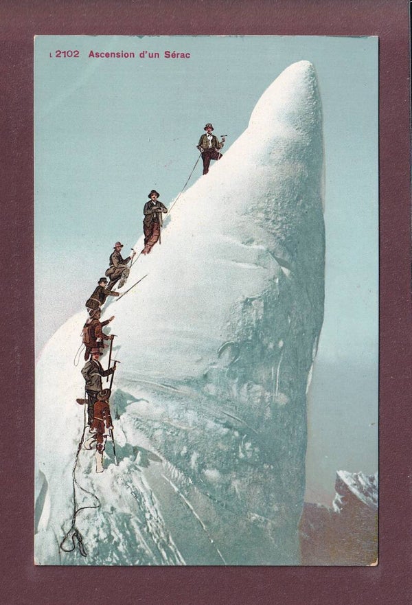 Alpinisme - Ascension d'un SERAC
