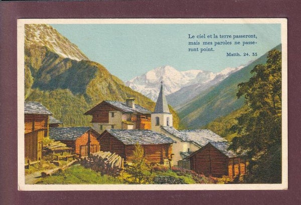 LA SAGE - Pigne d'Arolla - Verset - 1959