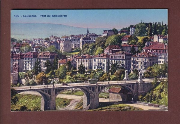 LAUSANNE - Pont Chauderon
