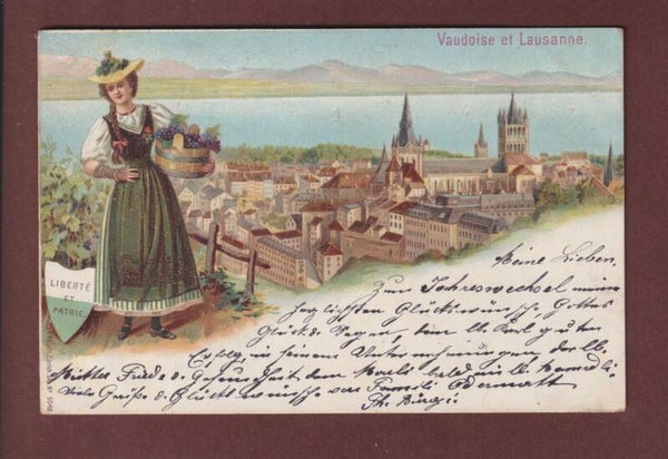 LAUSANNE et Vaudoise - 1899