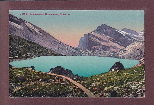 GEMMI-PASS - Daubensee - 1923
