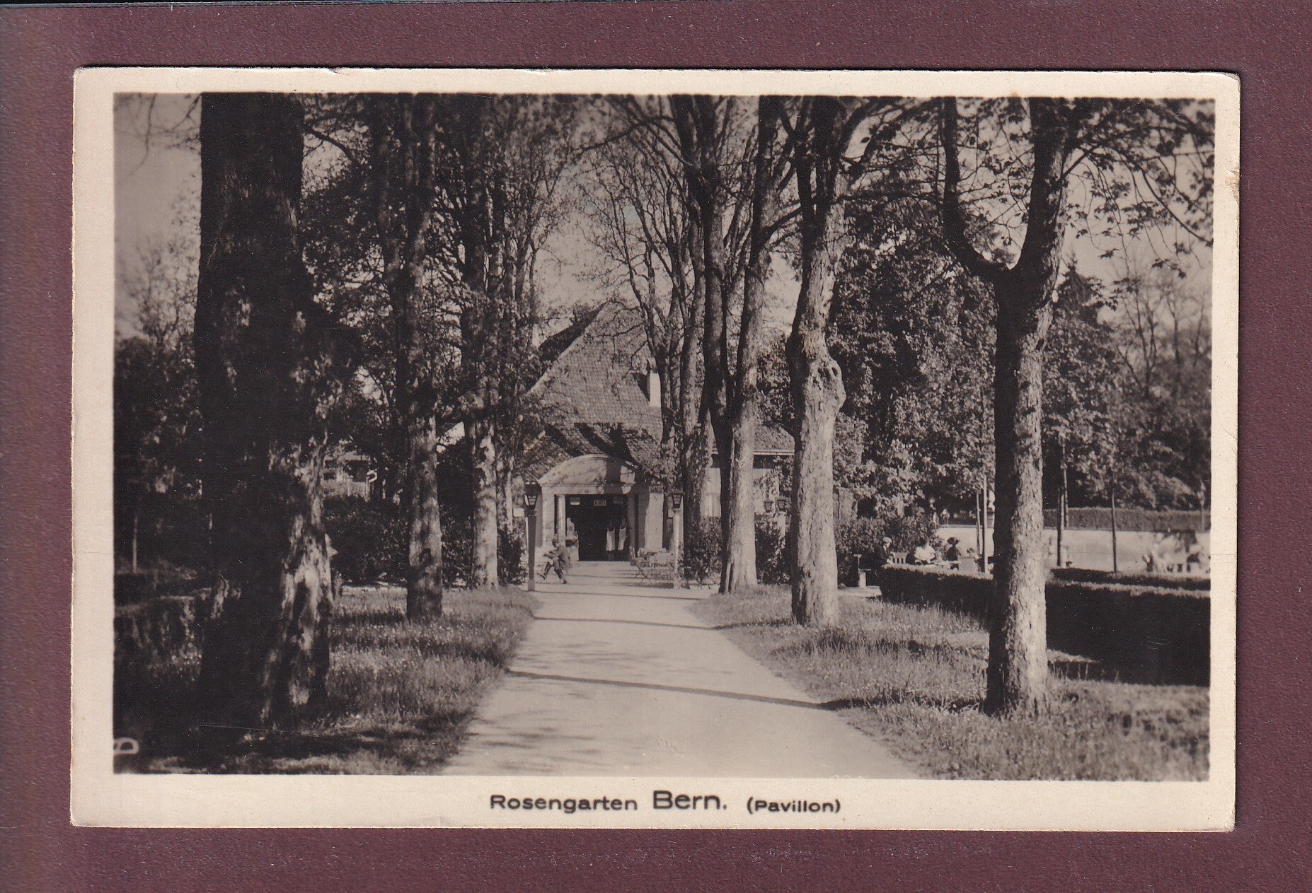 BERN - Rosengarten - Pavillon - 1944