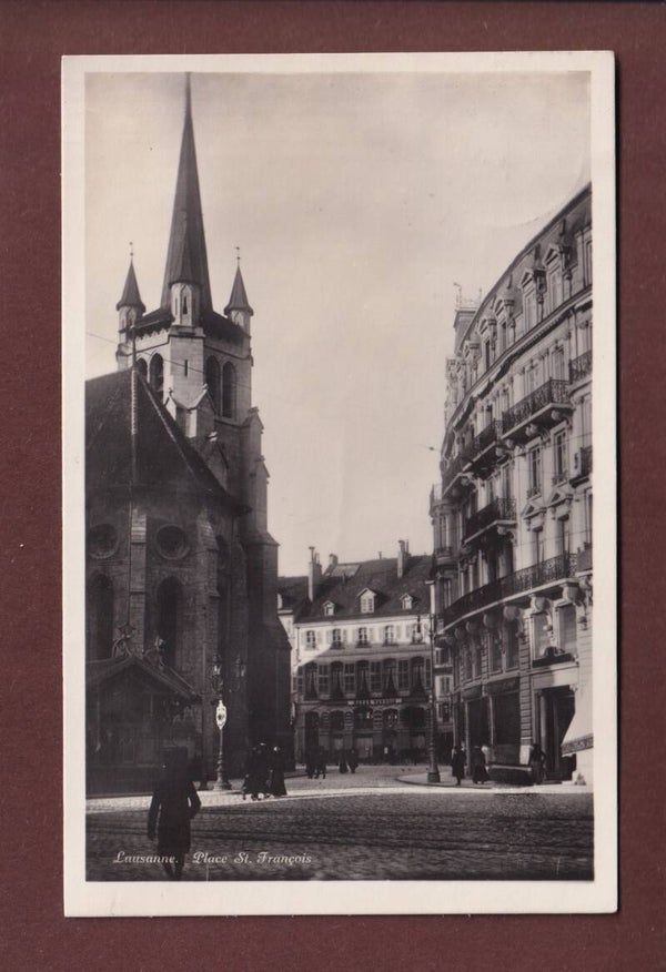 LAUSANNE - Place St. François - 1927