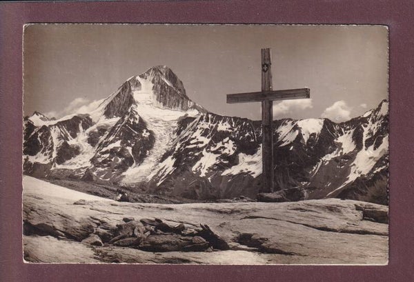 Bergkreuz auf LÖTSCHENPASS - Bietschhorn - 1927 - E. Gyger
