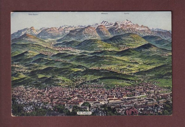ST. GALLEN und Umgebung