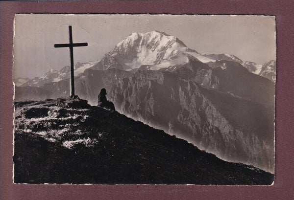 BELALP ob Brig - Bergkreuz - Fletschhorn - 1946