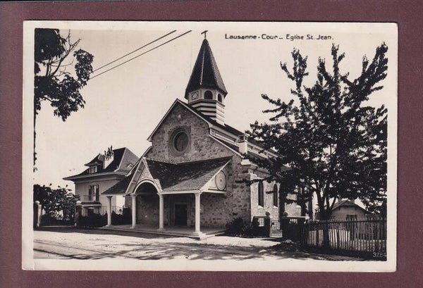 LAUSANNE - Eglise St. Jean - 1932