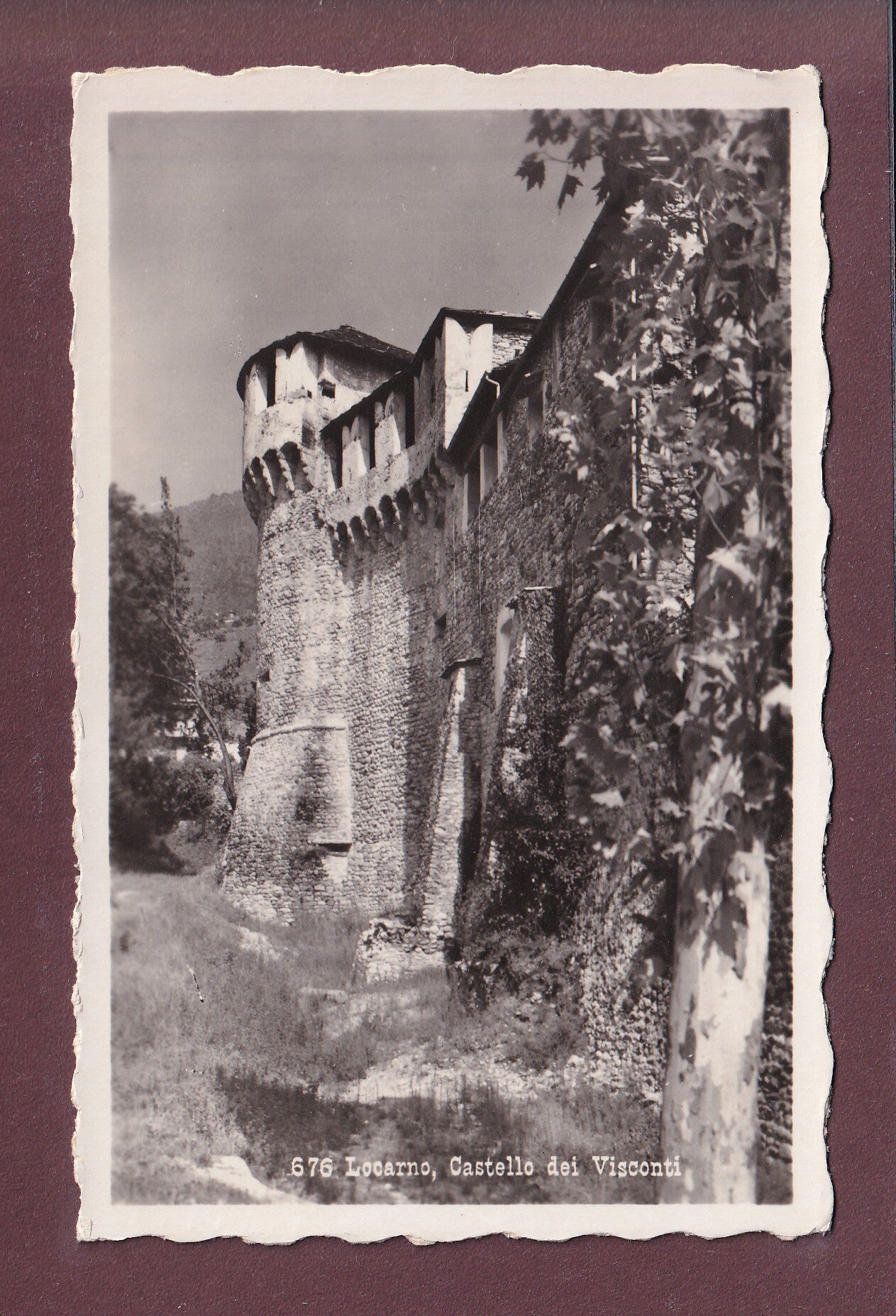 LOCARNO - Castello dei Visconti - 1932