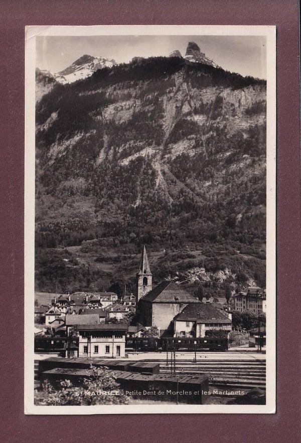 ST. MAURICE - Gare - 1932 Feldpost