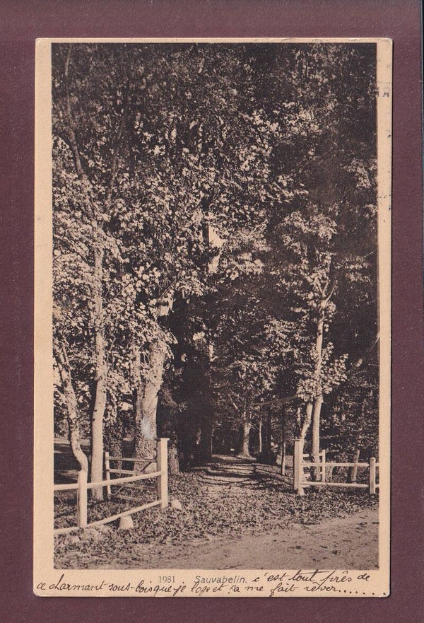 LAUSANNE - Sauvabelin - 1913