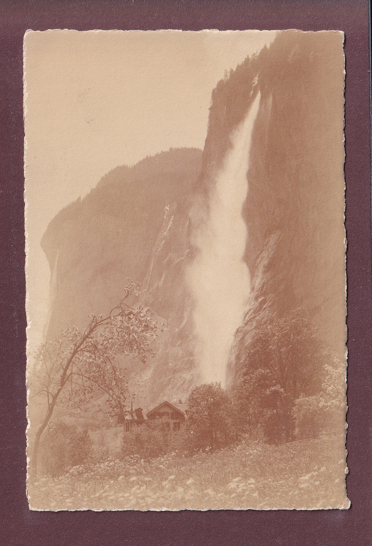 LAUTERBRUNNEN - Staubbach - 1934 E. Gyger