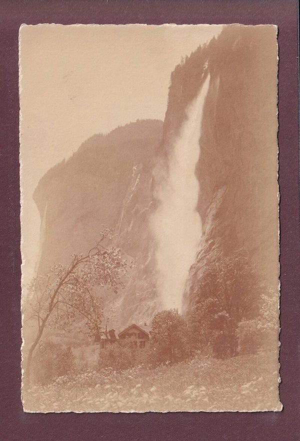 LAUTERBRUNNEN - Staubbach - 1934 E. Gyger
