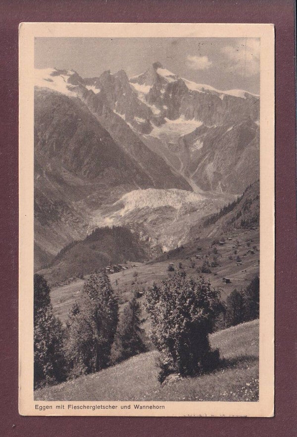 EGGEN - Fieschergletscher - Wannehorn - 1933