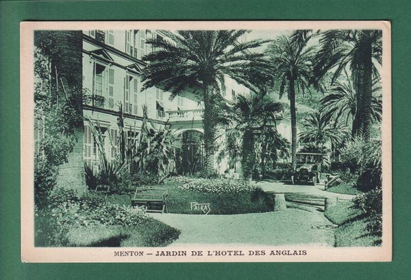 MENTON - Jardin de l'Hôtel des Anglais