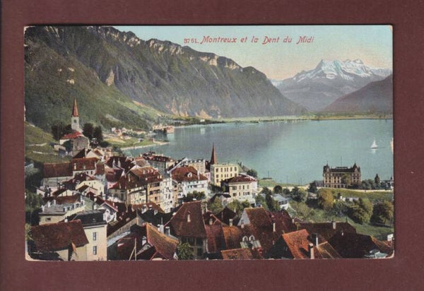 MONTREUX - Dents du Midi - 1911