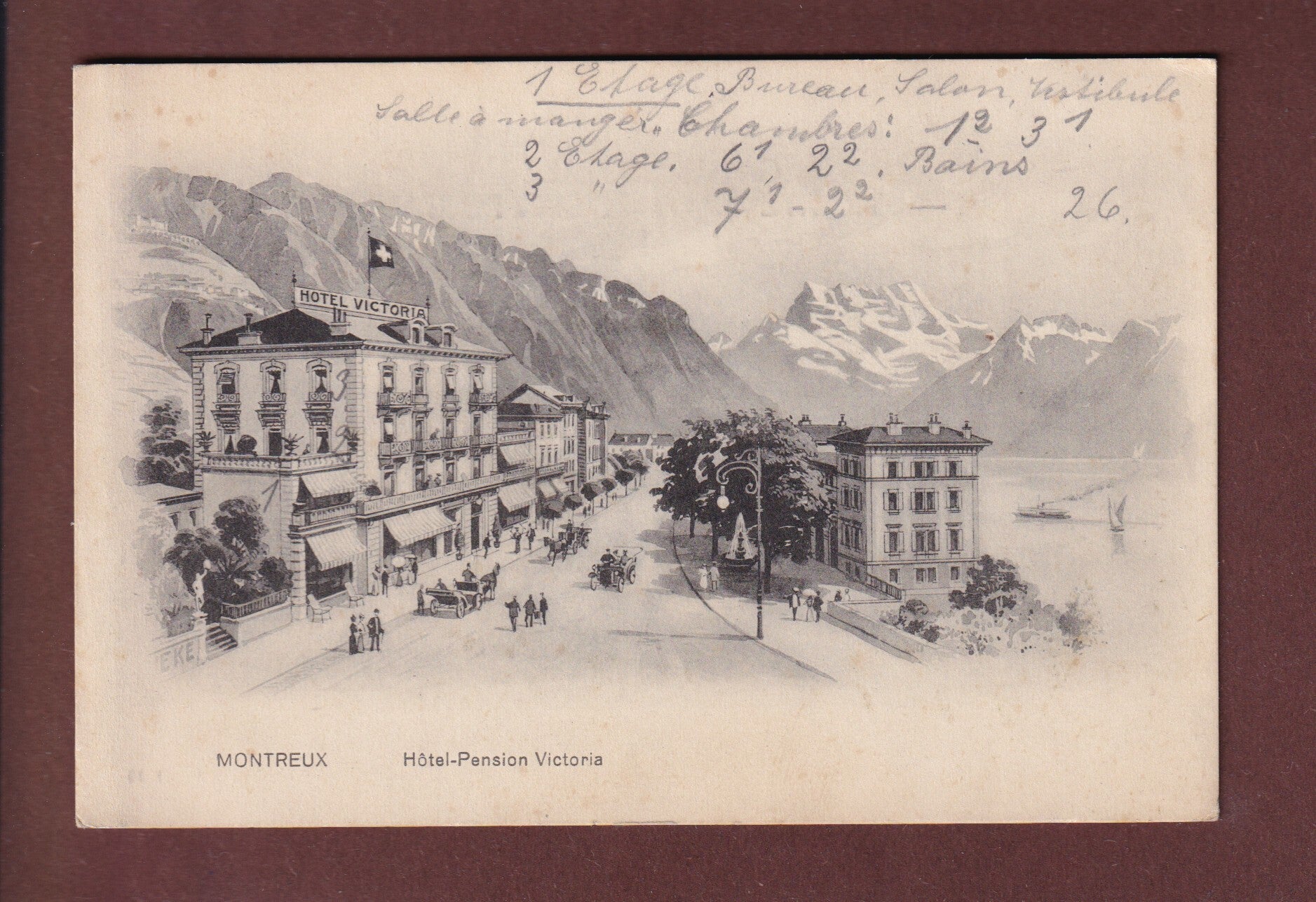 MONTREUX - Hôtel-Pension Victoria