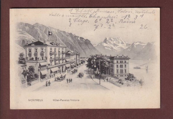 MONTREUX - Hôtel-Pension Victoria