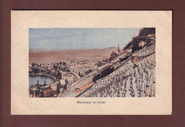 MONTREUX en hiver - Funiculaire