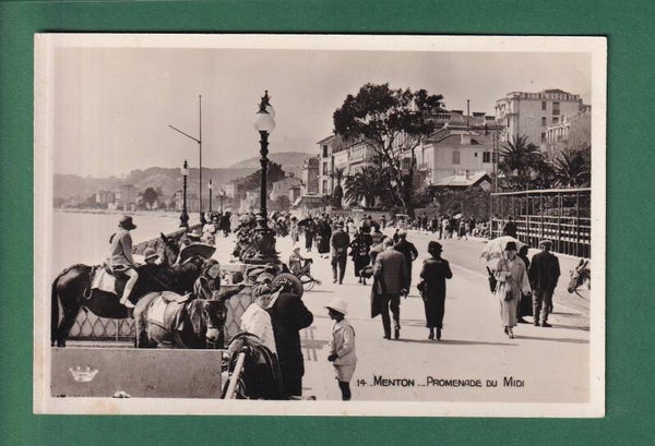 MENTON - Promenade du Midi