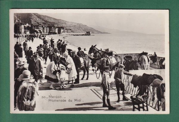 MENTON - Promenade du Midi