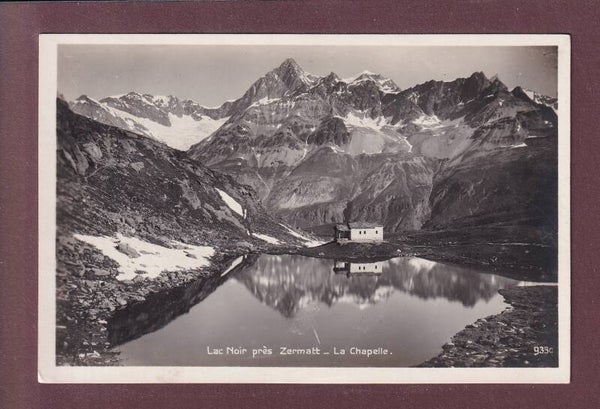 LAC NOIR près Zermatt - La Chapelle