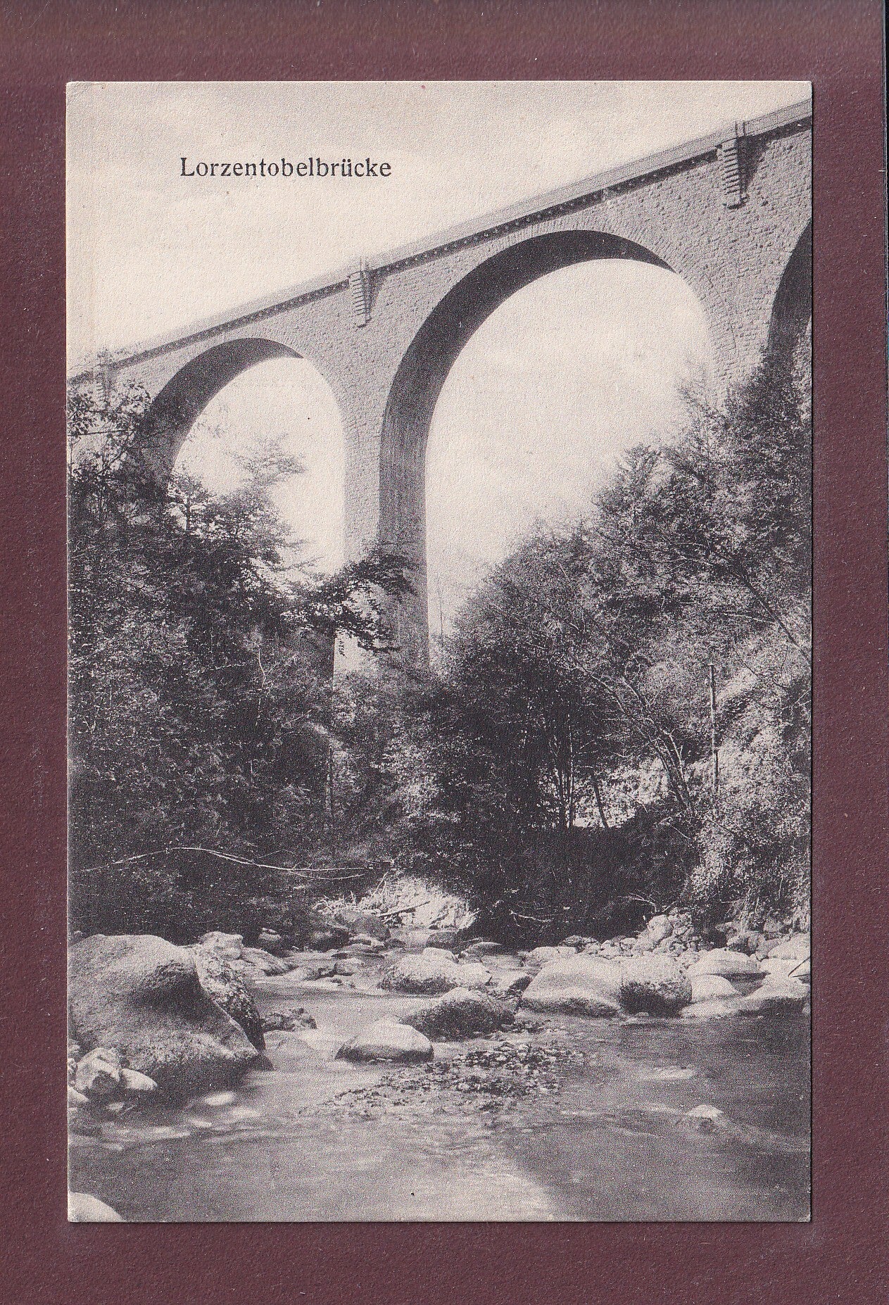 Menzingen - LORZENTOBELBRÜCKE