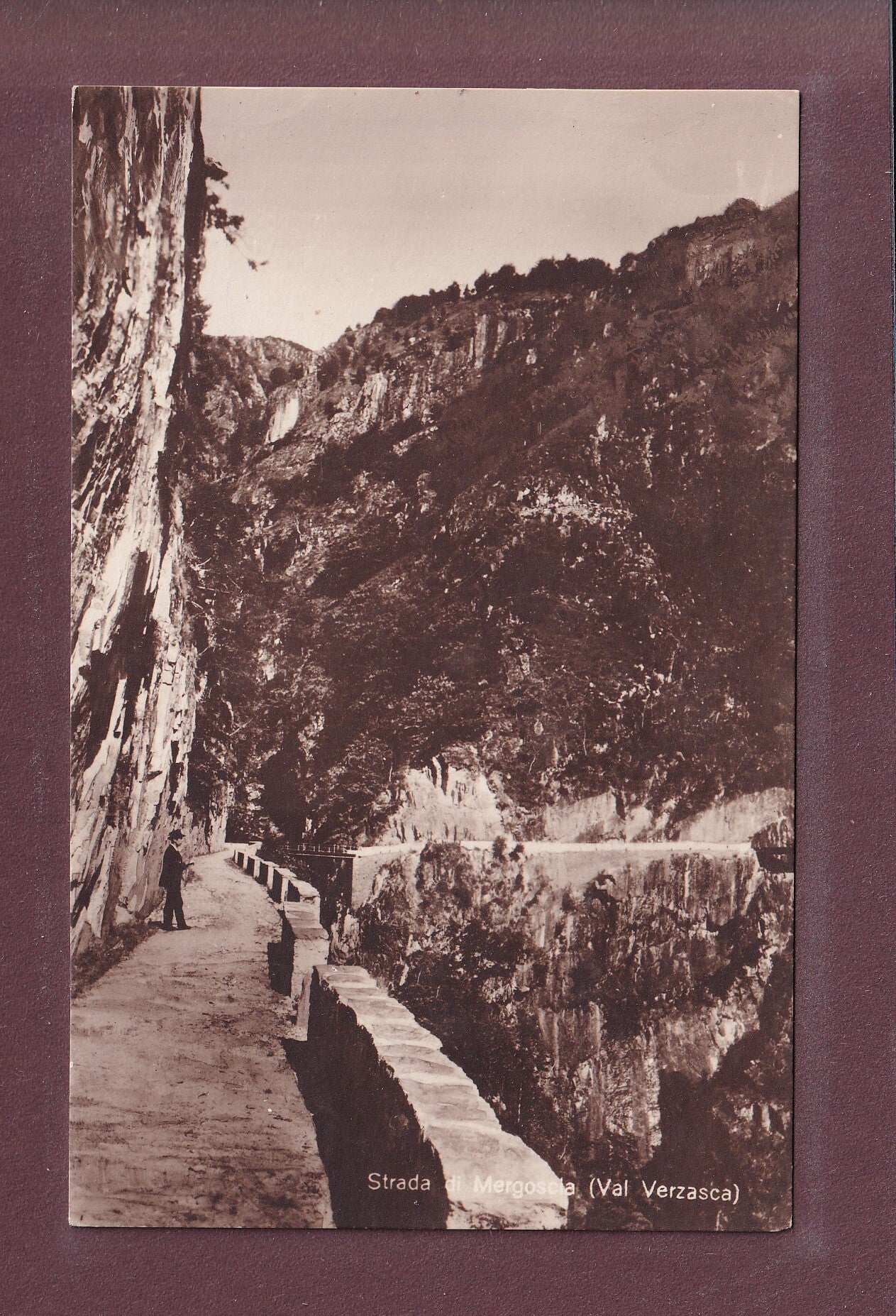 Val Versasca - Strada di MERGOSCIA