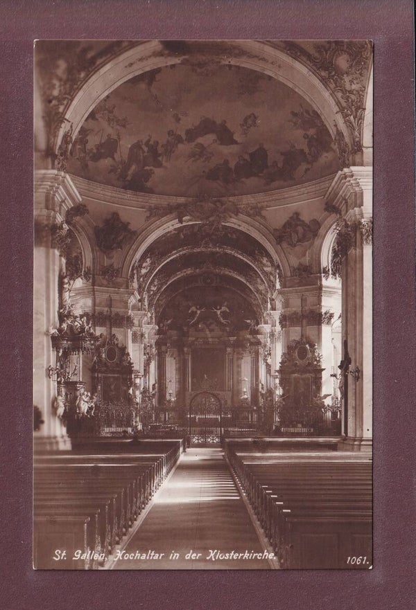 ST. GALLEN - Klosterkirche - Hochaltar